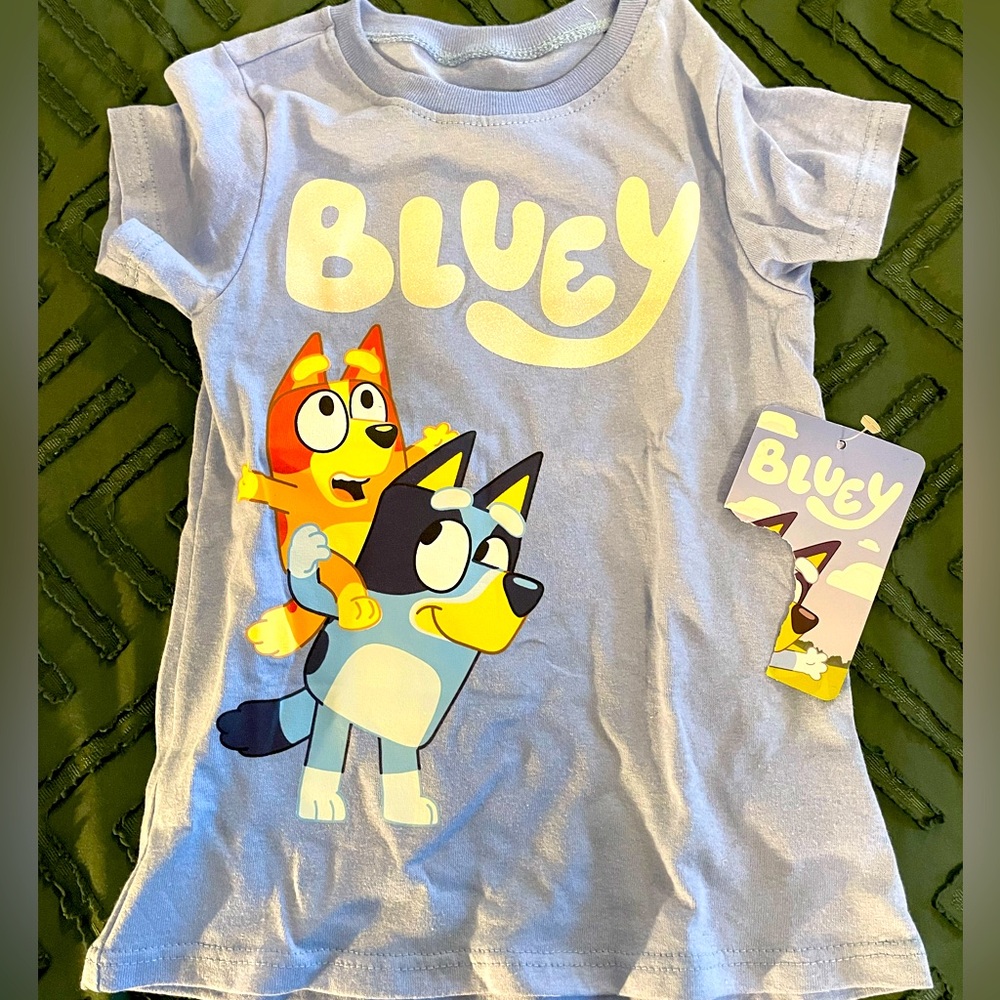 NWT Girls Bluey Tshirt